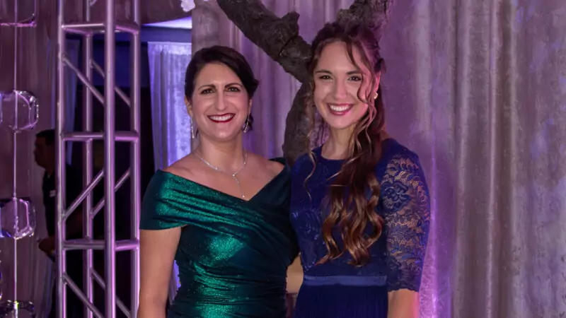 President Falconetti and Katelyn Lain